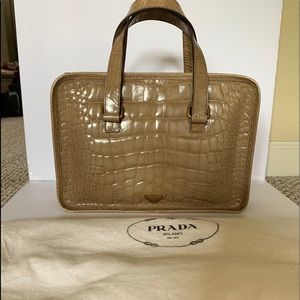 Prada St. Cocco Lucido Borsa A Mano (Handbag)